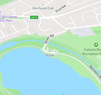 map for Colwick Marina Boat Club