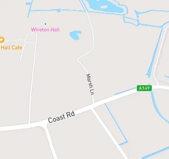 map for Wiveton Hall Cafe