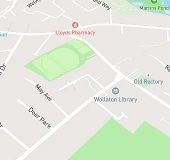 map for Wollaton Royal British Legion Club