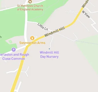 map for Rough Close Day Nursery