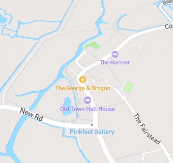 map for The George and Dragon