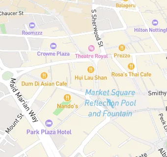 map for Long Row Social