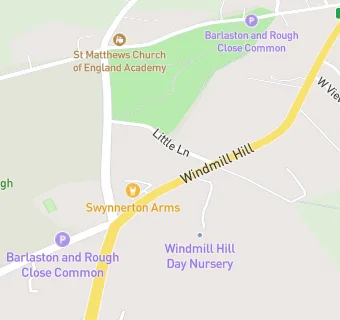 map for The Swynnerton Arms