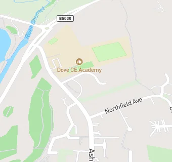 map for Dove CofE (VC) First School