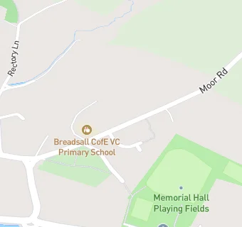 map for Breadsall CE Primary School