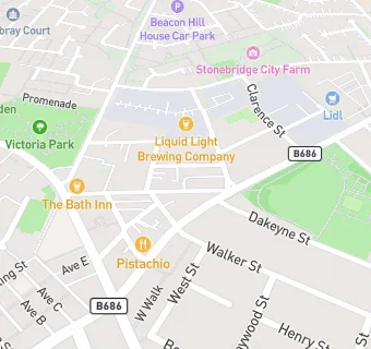 map for The Bath Inn