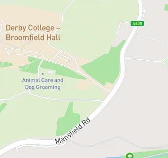 map for Derby College Students Union