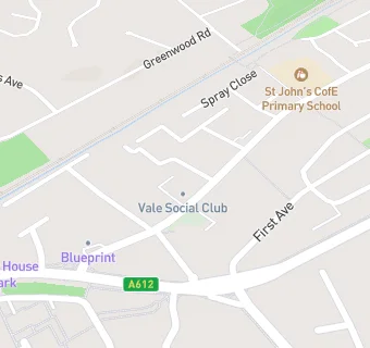 map for St John's CofE Primary School