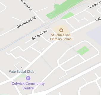 map for Colwick Community Centre