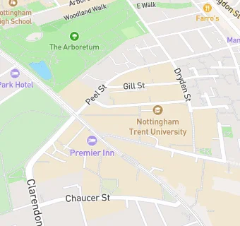 map for Students Union Venue
