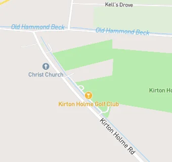 map for Kirton Holme Golf Club