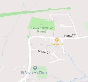 map for Stanley Post Office