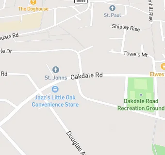 map for Jazz's The Little Oak