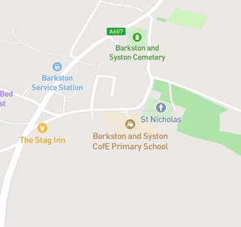 map for Barkston and Syston CofE Primary School