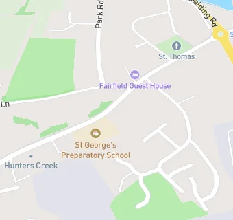 map for Hunters Creek