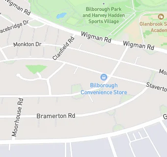 map for Premier Bilborough Convenience Store