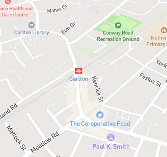 map for Connect@Netherfield