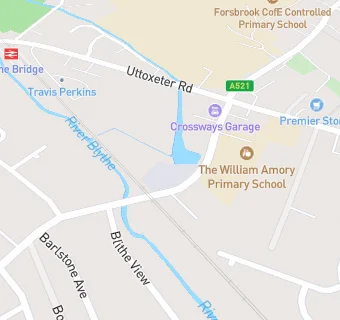 map for WILLIAM AMORY PRIMARY SCHOOL