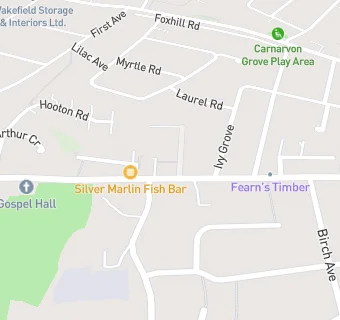 map for Silver Marlin Fish Bar & Chinese Express