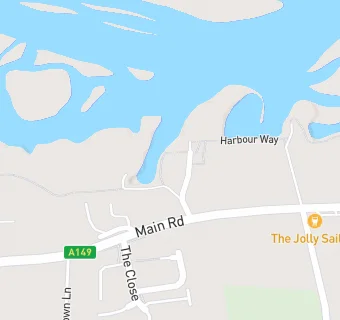 map for Brancaster Staithe Sailing Club