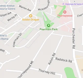 map for Nottingham Healthcare