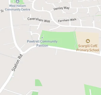 map for Scargill Primary School