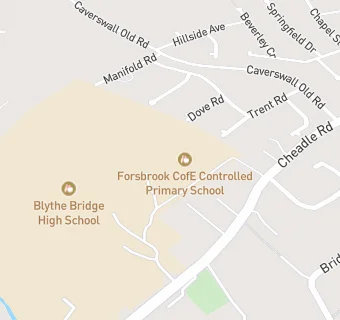 map for Forsbrook CofE Controlled Primary School