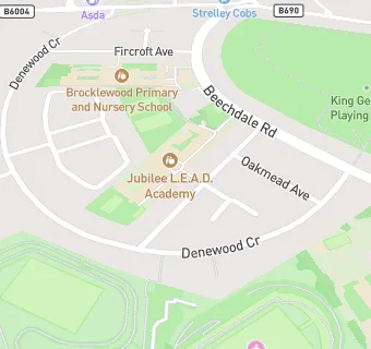 map for Jubilee LEAD Academy