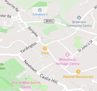 map for Whitchurch Eat House