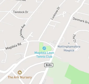 map for Magdala Lawn Tennis Club Ltd