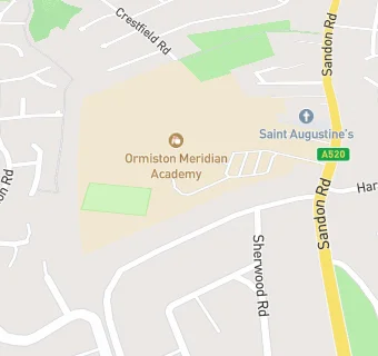 map for Sandon Business and Enterprise College