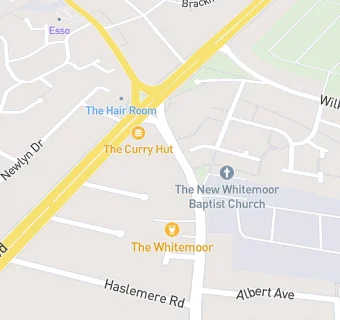 map for The Whitemoor Public House