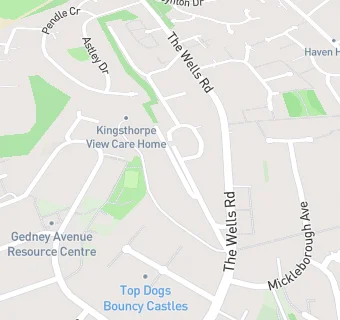 map for Kingsthorpe View Care Home