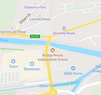 map for Bridge House Independent School