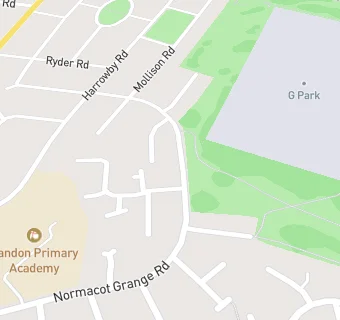 map for Sandon Primary School