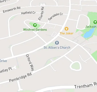 map for St Albans Little Learners CIC