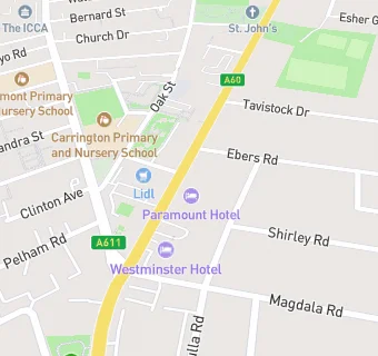 map for The Westminster Hotel