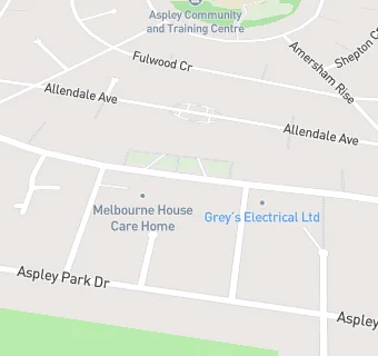 map for Aspley Medical Centre