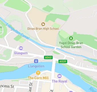 map for Welsh Canal Holiday Craft Ltd