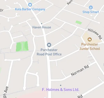 map for Porchester Dental Surgery