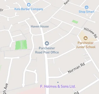 map for Porchester Cafe