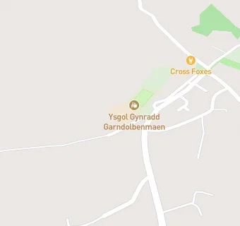 map for Ysgol Gynradd Garndolbenmaen