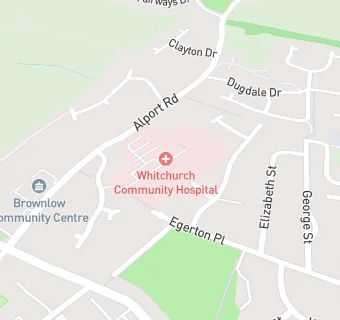 map for Whitchurch Community Hospital