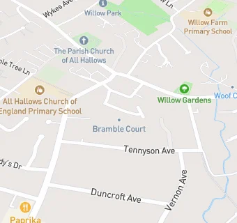 map for Bramble Court Tenants Lounge