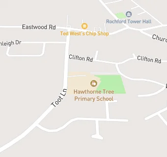 map for Hawthorn Tree School