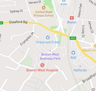 map for Stuart House Surgery