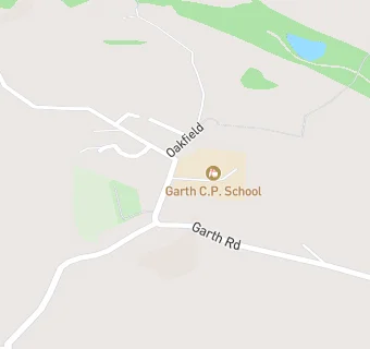 map for Garth C.P. School