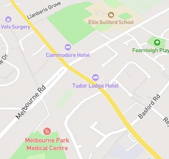 map for Queen's Pharmacy Centre