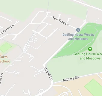 map for Carlton Le Willows School