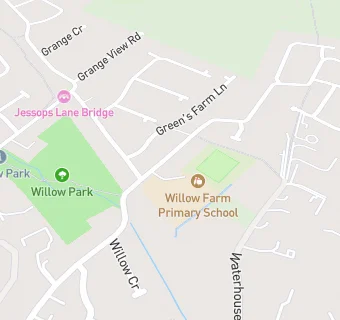 map for Willow Farm Primary School